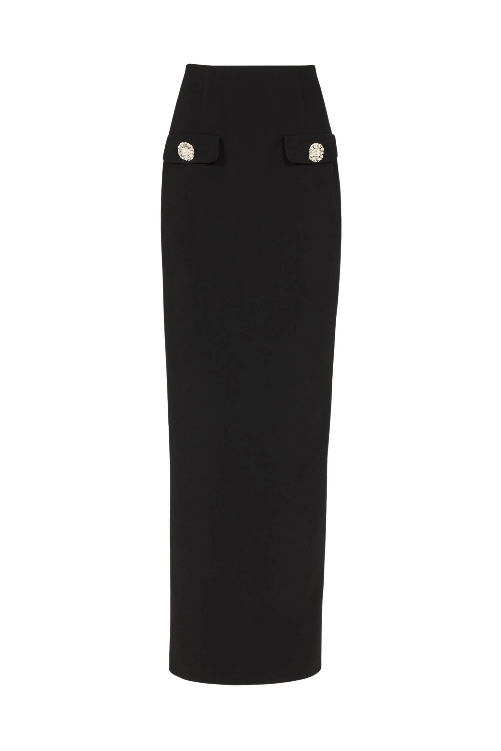 Zyla-Crepe-Pencil-Skirt-Costarellos-Skirts72857_nobg Costarellos Skirts - Romantic Greek Lace - Shop at Luxury Shoes