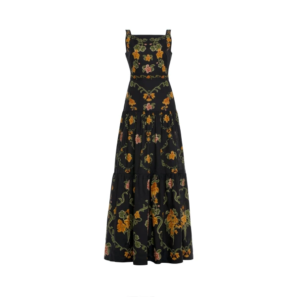 Agua by Agua Bendita Abeja Cordillera Maxi Dress - Agua By Agua Bendita Dresses - Artisanal Colombian Resort Wear at Luxury Shoes 