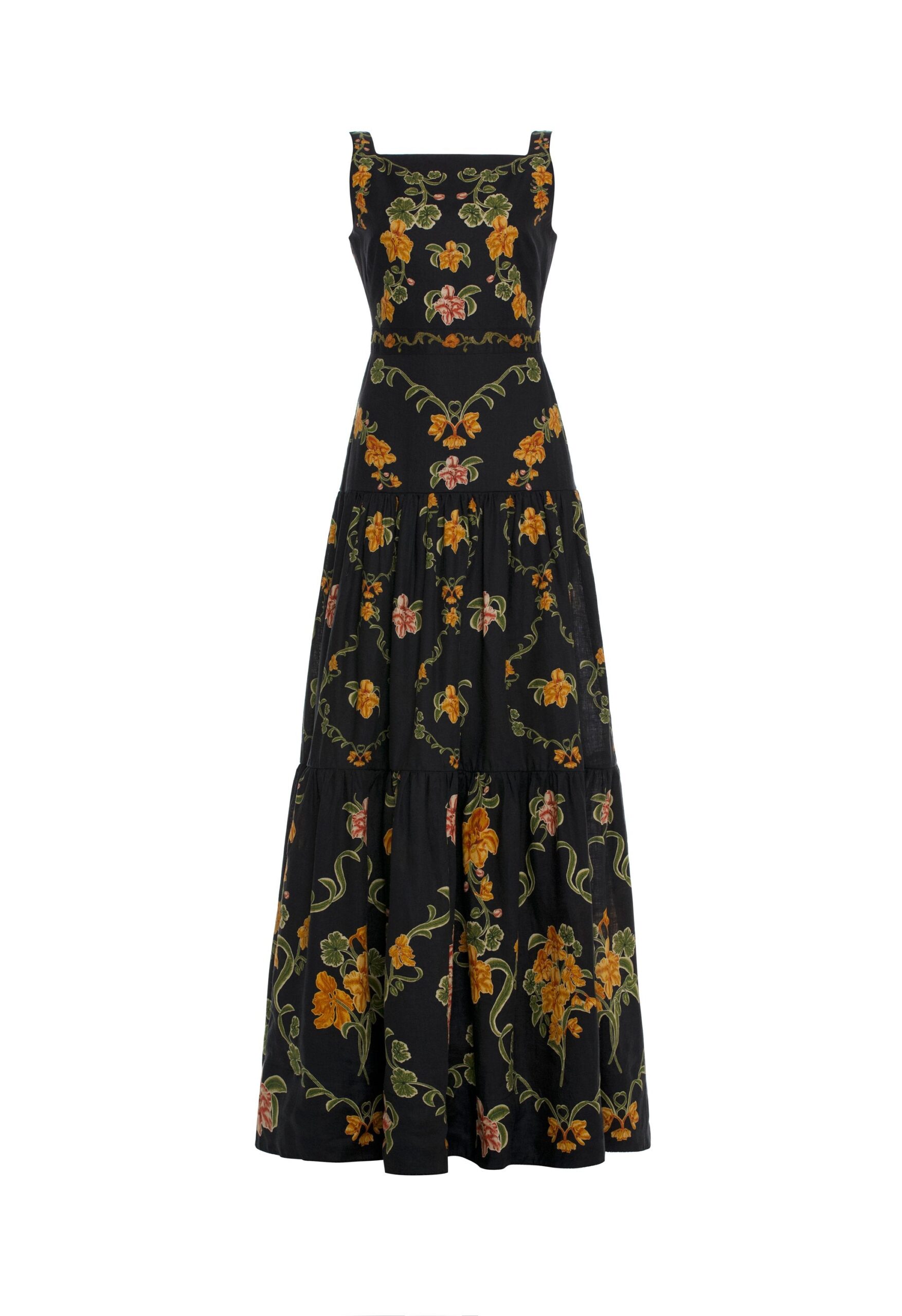 Agua by Agua Bendita Abeja Cordillera Maxi Dress - Agua By Agua Bendita Dresses - Artisanal Colombian Resort Wear at Luxury Shoes 