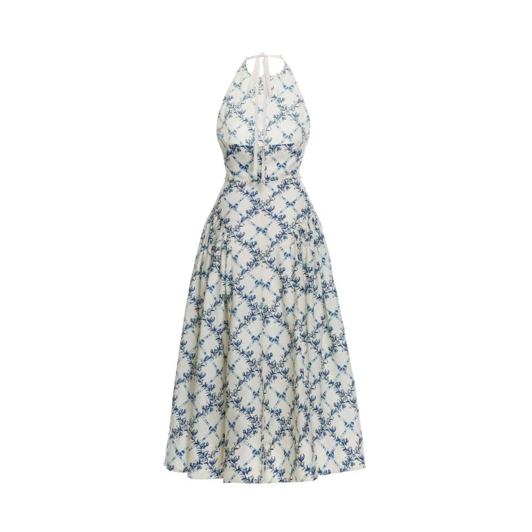 Agua by Agua Bendita Balsa Gloriosa Midi Dress - Agua By Agua Bendita Dresses - Artisanal Colombian Resort Wear at Luxury Shoes 