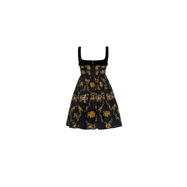 Agua by Agua Bendita Barbara Cordillera Mini Dress - Agua By Agua Bendita Dresses - Artisanal Colombian Resort Wear at Luxury Shoes 