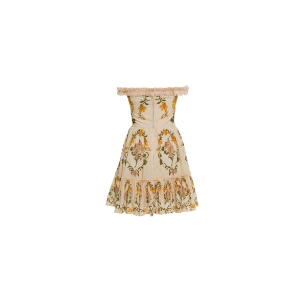 Agua by Agua Bendita Boreal Cordillera Mini Dress - Agua By Agua Bendita Dresses - Artisanal Colombian Resort Wear at Luxury Shoes 