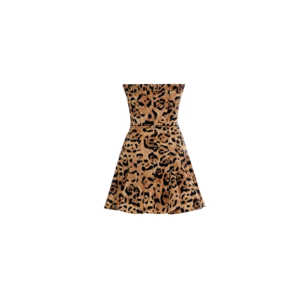 Agua by Agua Bendita Caudal Jaguar Mini Dress - Agua By Agua Bendita Dresses - Artisanal Colombian Resort Wear at Luxury Shoes 