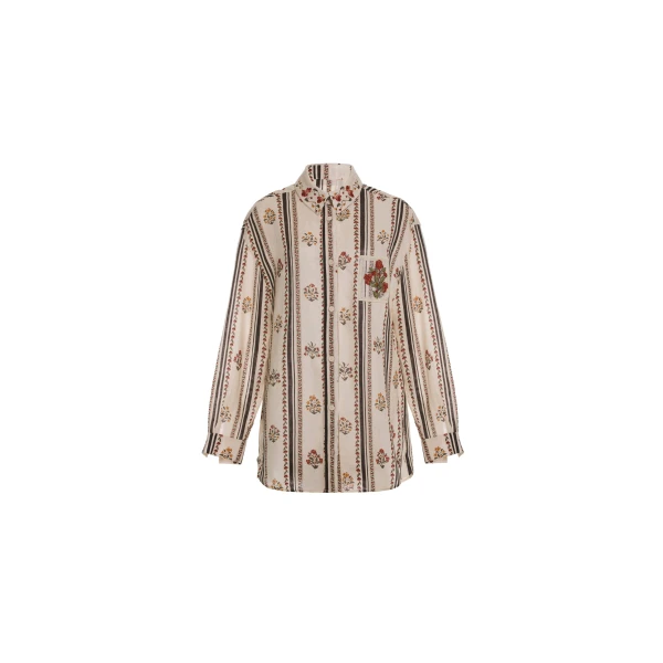 Agua by Agua Bendita Cecilia Andes Shirt - Agua By Agua Bendita Tops - Artisanal Colombian Resort Wear at Luxury Shoes 