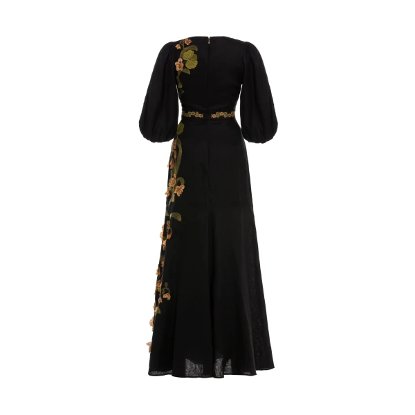 Agua by Agua Bendita Clavel Cordillera Maxi Dress - Agua By Agua Bendita Dresses - Artisanal Colombian Resort Wear at Luxury Shoes 