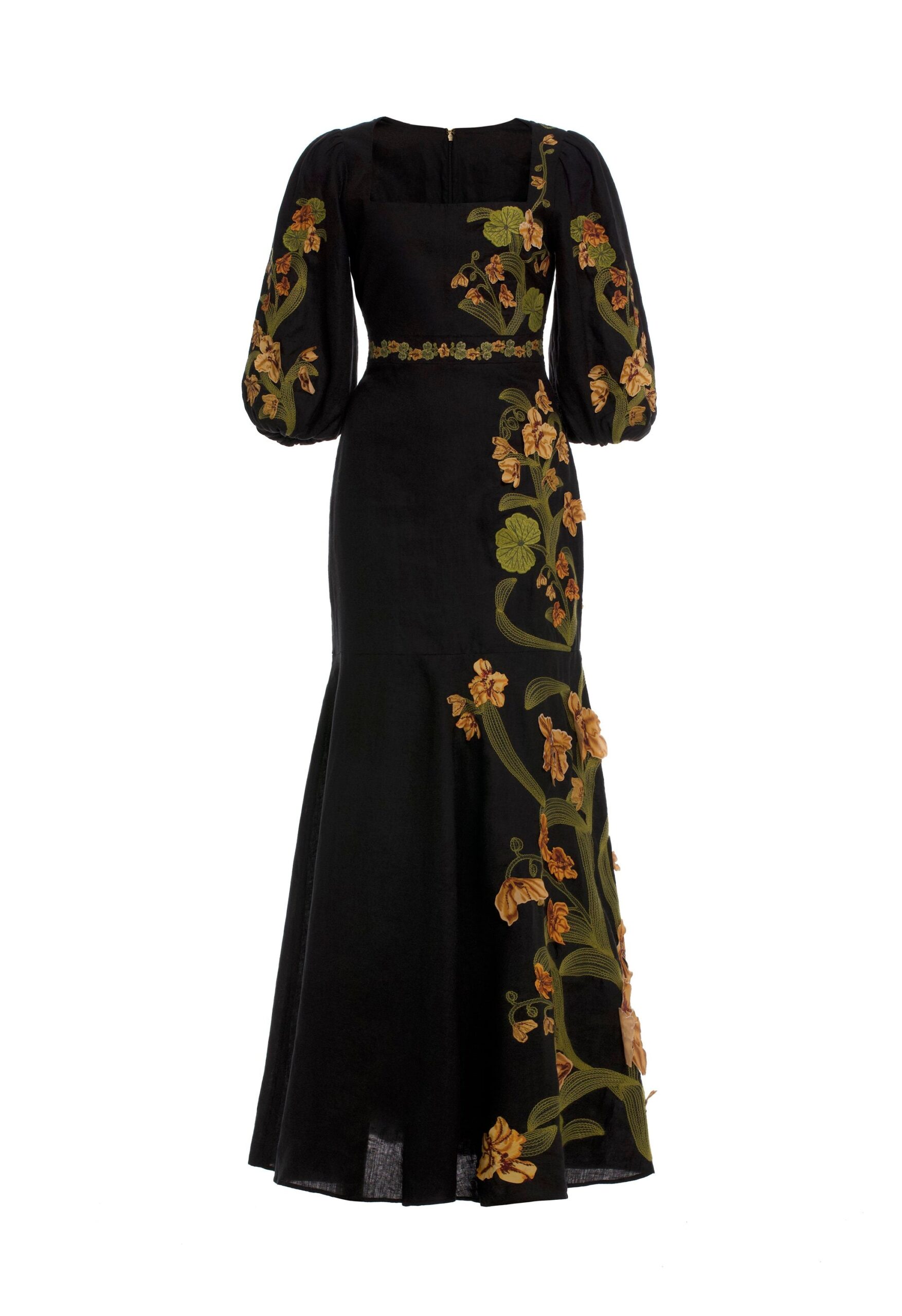 Agua by Agua Bendita Clavel Cordillera Maxi Dress - Agua By Agua Bendita Dresses - Artisanal Colombian Resort Wear at Luxury Shoes 