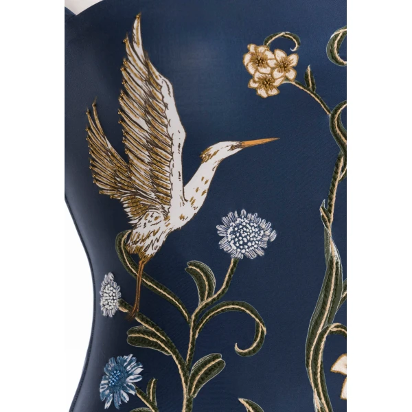 Agua by Agua Bendita Durazno Laguna One Piece - Agua By Agua Bendita Beachwear - Artisanal Colombian Resort Wear at Luxury Shoes 