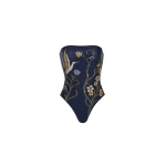 Agua by Agua Bendita Durazno Laguna One Piece - Agua By Agua Bendita Beachwear - Artisanal Colombian Resort Wear at Luxury Shoes 
