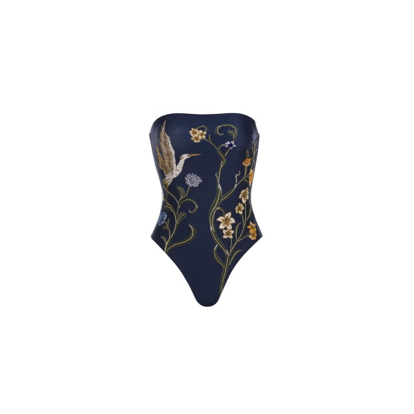 Agua by Agua Bendita Durazno Laguna One Piece - Agua By Agua Bendita Beachwear - Artisanal Colombian Resort Wear at Luxury Shoes 
