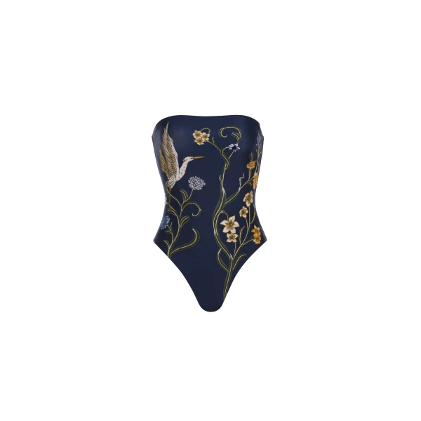 Agua by Agua Bendita Durazno Laguna One Piece - Agua By Agua Bendita Beachwear - Artisanal Colombian Resort Wear at Luxury Shoes 