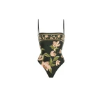 - Agua By Agua Bendita Beachwear - Artisanal Colombian Resort Wear at Luxury Shoes Agua by Agua Bendita Durazno Orquidea One Piece - Agua By Agua Bendita Beachwear - Artisanal Colombian Resort Wear at Luxury Shoes