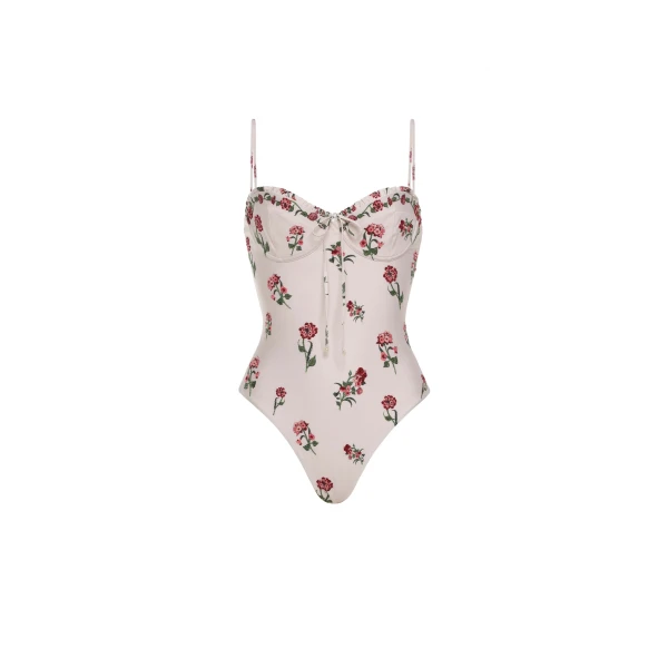 Agua by Agua Bendita Ébano Quebrada One Piece - Agua By Agua Bendita Beachwear - Artisanal Colombian Resort Wear at Luxury Shoes 