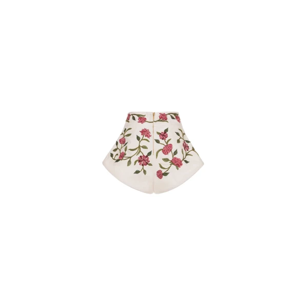 Agua by Agua Bendita Gatti Quebrada Shorts - Agua By Agua Bendita Shorts - Artisanal Colombian Resort Wear at Luxury Shoes 