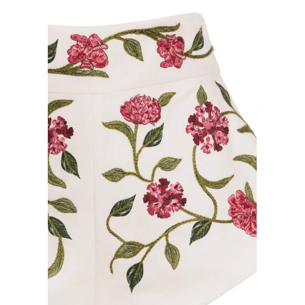 Agua by Agua Bendita Gatti Quebrada Shorts - Agua By Agua Bendita Shorts - Artisanal Colombian Resort Wear at Luxury Shoes 