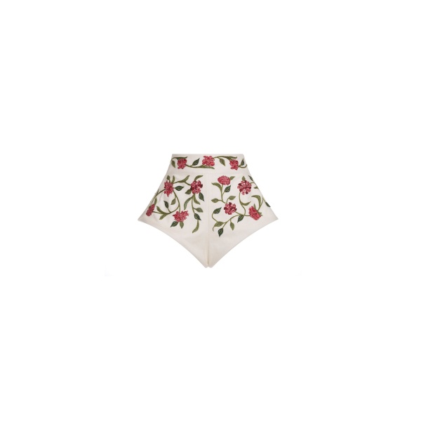 Agua by Agua Bendita Gatti Quebrada Shorts - Agua By Agua Bendita Shorts - Artisanal Colombian Resort Wear at Luxury Shoes 