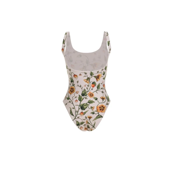 Agua by Agua Bendita Gema Uchuva One Piece - Agua By Agua Bendita Beachwear - Artisanal Colombian Resort Wear at Luxury Shoes 