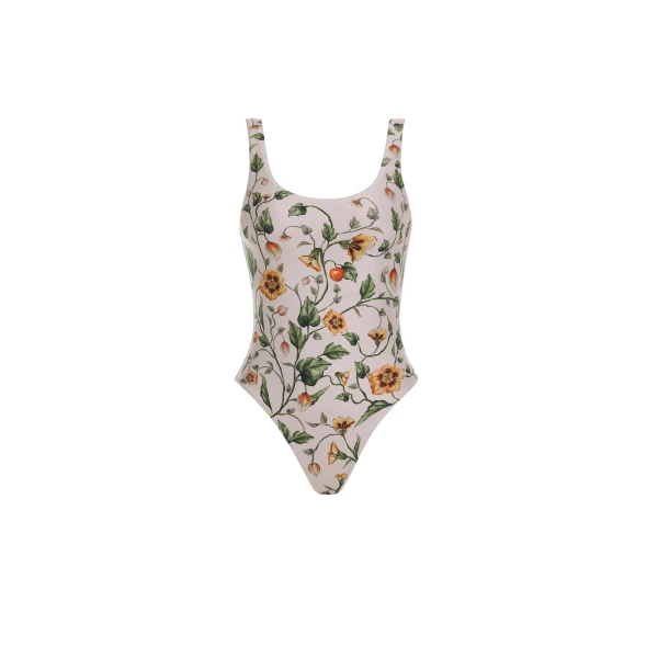 Agua by Agua Bendita Gema Uchuva One Piece - Agua By Agua Bendita Beachwear - Artisanal Colombian Resort Wear at Luxury Shoes 