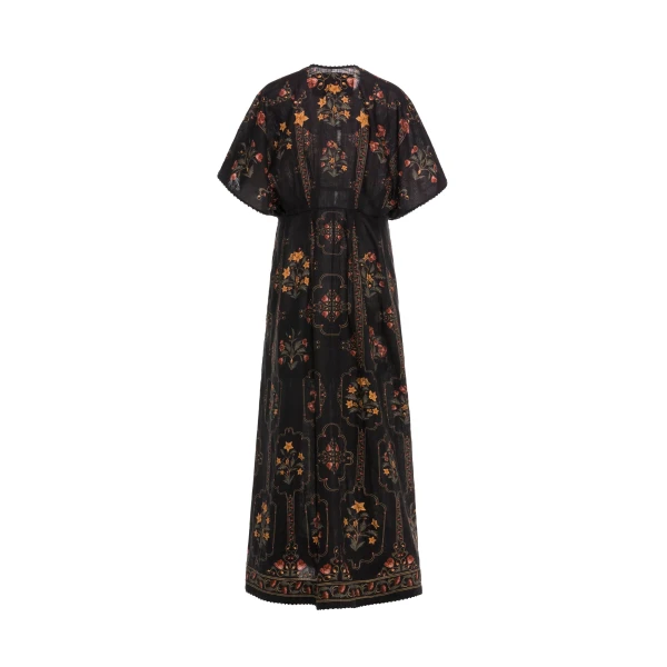 Agua by Agua Bendita Gesto Andes Kaftan - Agua By Agua Bendita Dresses - Artisanal Colombian Resort Wear at Luxury Shoes 
