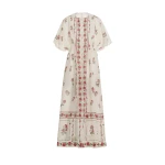 Agua by Agua Bendita Gesto Quebrada Kaftan - Agua By Agua Bendita Dresses - Artisanal Colombian Resort Wear at Luxury Shoes 