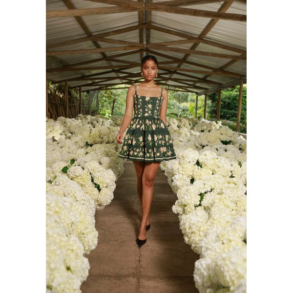 Agua by Agua Bendita Granadilla Orquidea - Agua By Agua Bendita Dresses - Artisanal Colombian Resort Wear at Luxury Shoes 