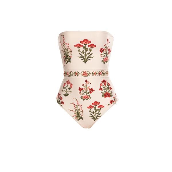 Agua by Agua Bendita Ilusion Canna One Piece - Agua By Agua Bendita Beachwear - Artisanal Colombian Resort Wear at Luxury Shoes 