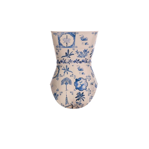 Agua by Agua Bendita Ilusion Wild One Piece - Agua By Agua Bendita Beachwear - Artisanal Colombian Resort Wear at Luxury Shoes 