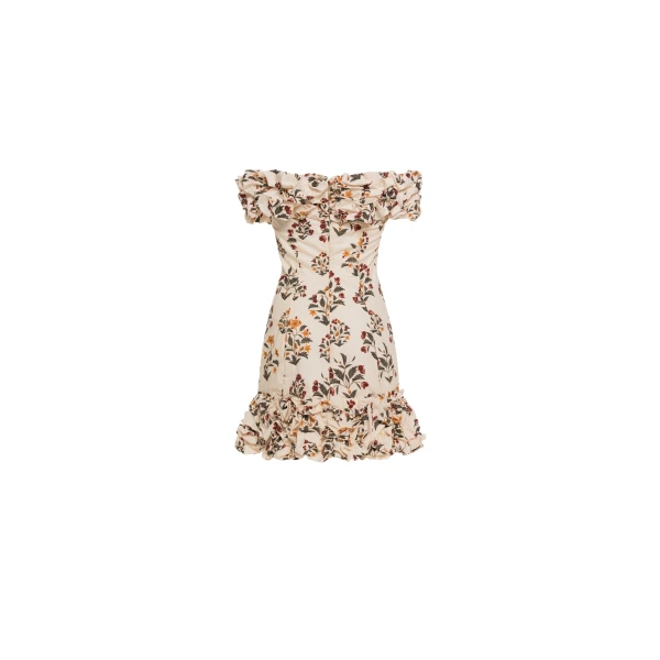 Agua by Agua Bendita Jardín Andes Mini Dress - Agua By Agua Bendita Dresses - Artisanal Colombian Resort Wear at Luxury Shoes 