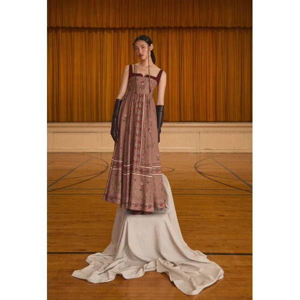 Agua by Agua Bendita Jaspe Quebrada Maxi Dress - Agua By Agua Bendita Dresses - Artisanal Colombian Resort Wear at Luxury Shoes 