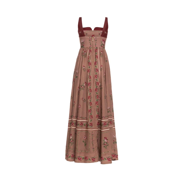 Agua by Agua Bendita Jaspe Quebrada Maxi Dress - Agua By Agua Bendita Dresses - Artisanal Colombian Resort Wear at Luxury Shoes 