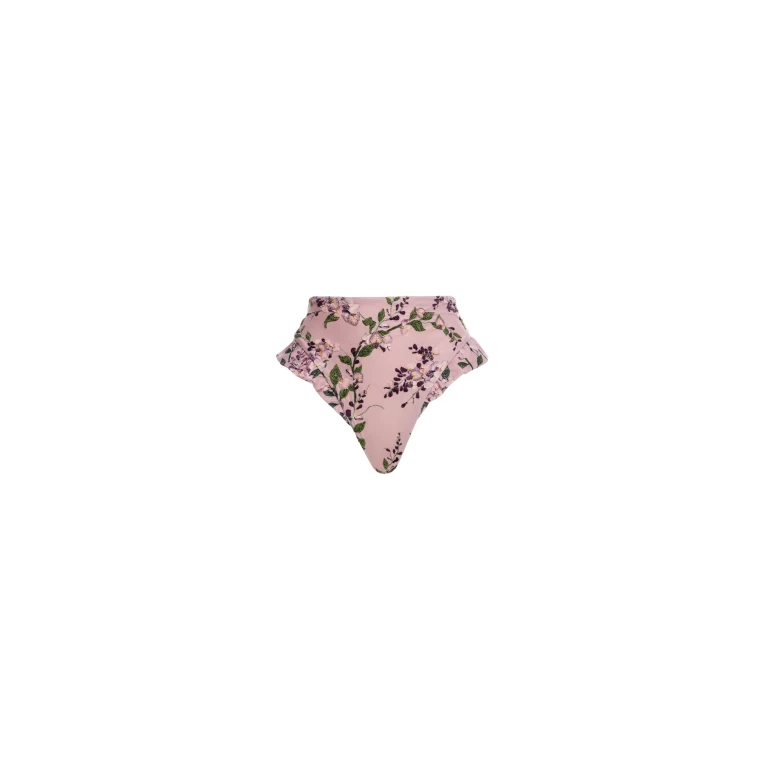Agua by Agua Bendita Jengibre Wisteria Bikini Bottom - Agua By Agua Bendita Beachwear - Artisanal Colombian Resort Wear at Luxury Shoes 