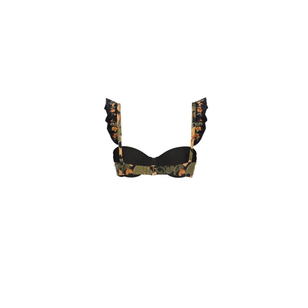 Agua by Agua Bendita Kiwi Cordillera Bikini Top - Agua By Agua Bendita Beachwear - Artisanal Colombian Resort Wear at Luxury Shoes 
