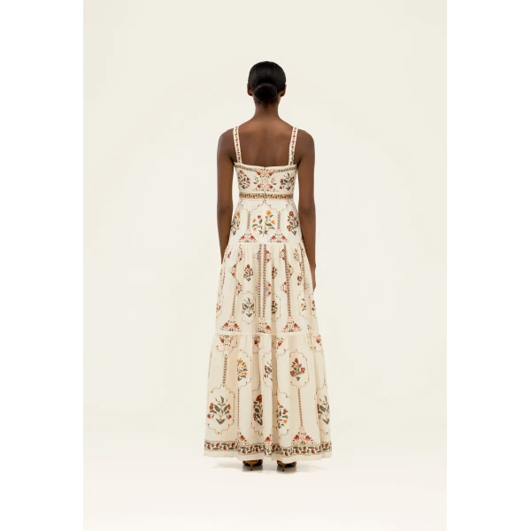 Agua by Agua Bendita Lima Andes Maxi Dress - Agua By Agua Bendita Dresses - Artisanal Colombian Resort Wear at Luxury Shoes 