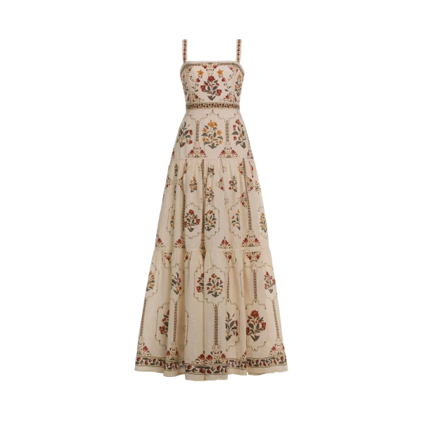 Agua by Agua Bendita Lima Andes Maxi Dress - Agua By Agua Bendita Dresses - Artisanal Colombian Resort Wear at Luxury Shoes 
