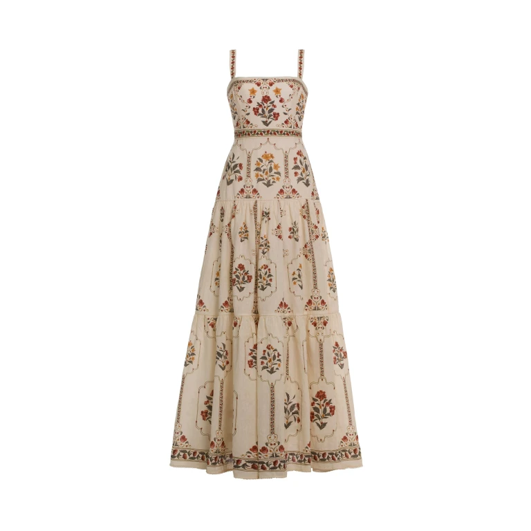 Agua by Agua Bendita Lima Andes Maxi Dress - Agua By Agua Bendita Dresses - Artisanal Colombian Resort Wear at Luxury Shoes 