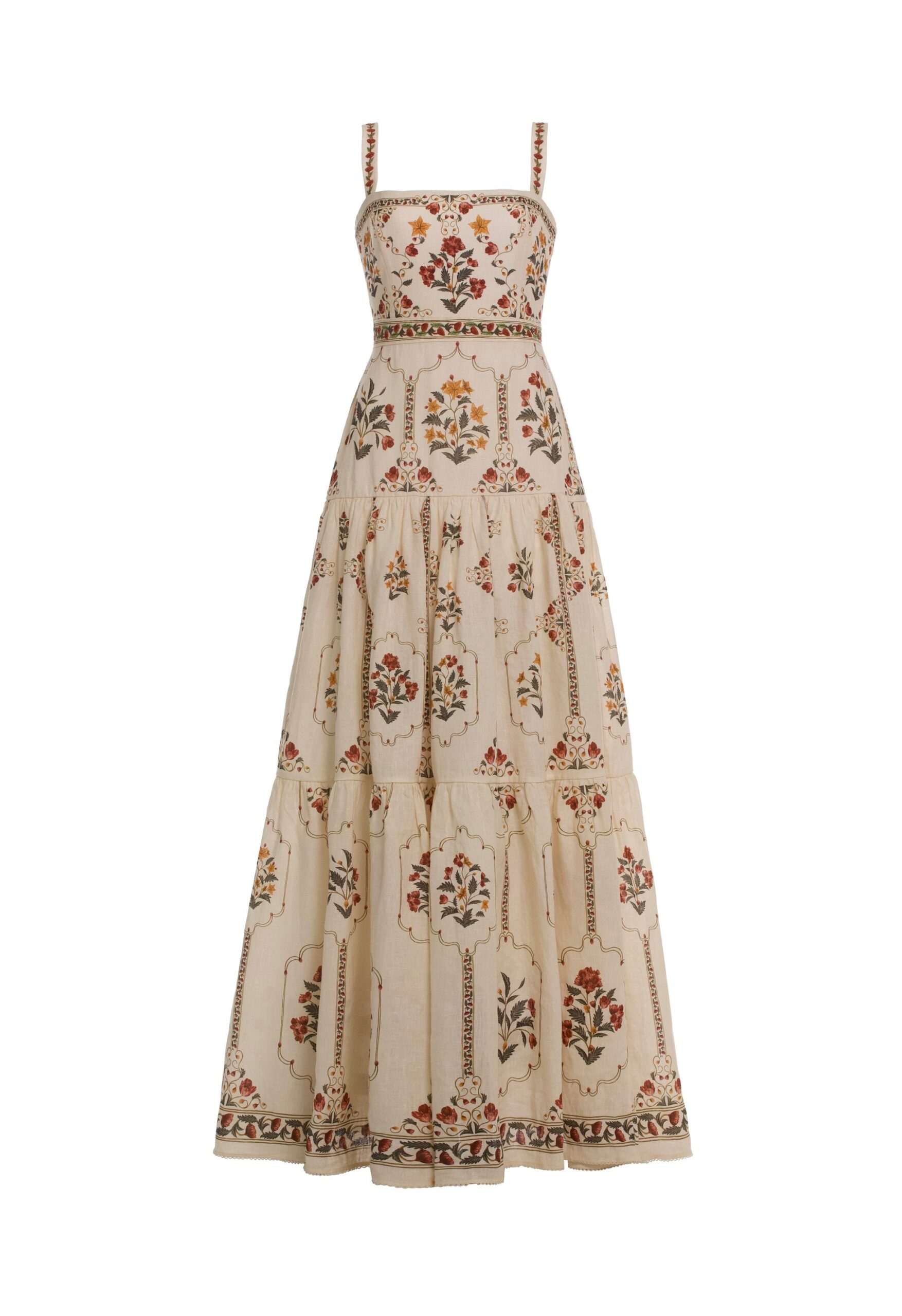 Agua by Agua Bendita Lima Andes Maxi Dress - Agua By Agua Bendita Dresses - Artisanal Colombian Resort Wear at Luxury Shoes 
