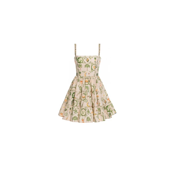 Agua by Agua Bendita Lima Wild Mini Dress - Agua By Agua Bendita Dresses - Artisanal Colombian Resort Wear at Luxury Shoes 