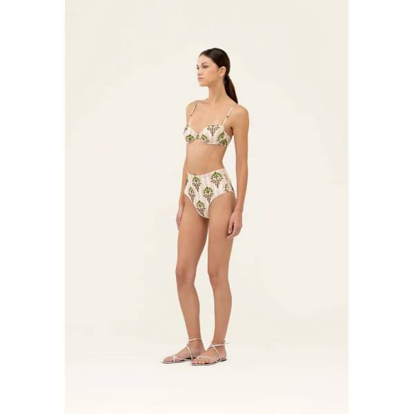 Agua by Agua Bendita Magdalena Moriche Bikini Top - Agua By Agua Bendita Beachwear - Artisanal Colombian Resort Wear at Luxury Shoes 