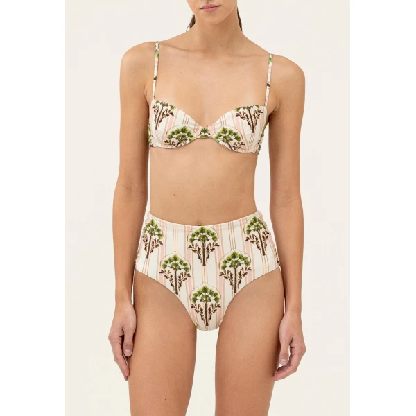 Agua by Agua Bendita Magdalena Moriche Bikini Top - Agua By Agua Bendita Beachwear - Artisanal Colombian Resort Wear at Luxury Shoes 