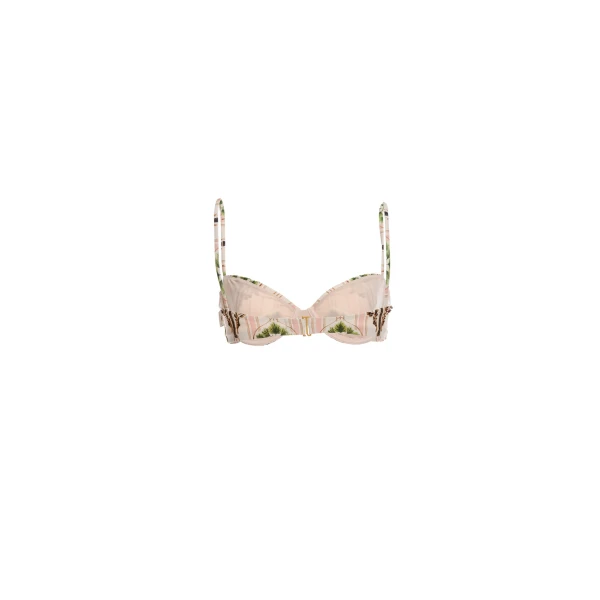 Agua by Agua Bendita Magdalena Moriche Bikini Top - Agua By Agua Bendita Beachwear - Artisanal Colombian Resort Wear at Luxury Shoes 