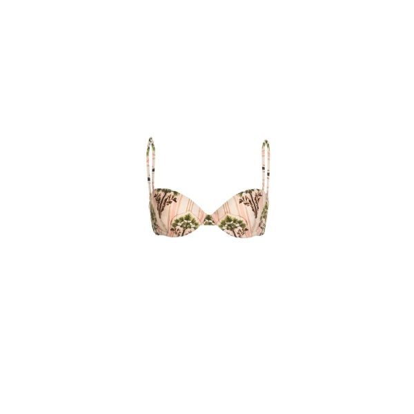 Agua by Agua Bendita Magdalena Moriche Bikini Top - Agua By Agua Bendita Beachwear - Artisanal Colombian Resort Wear at Luxury Shoes 