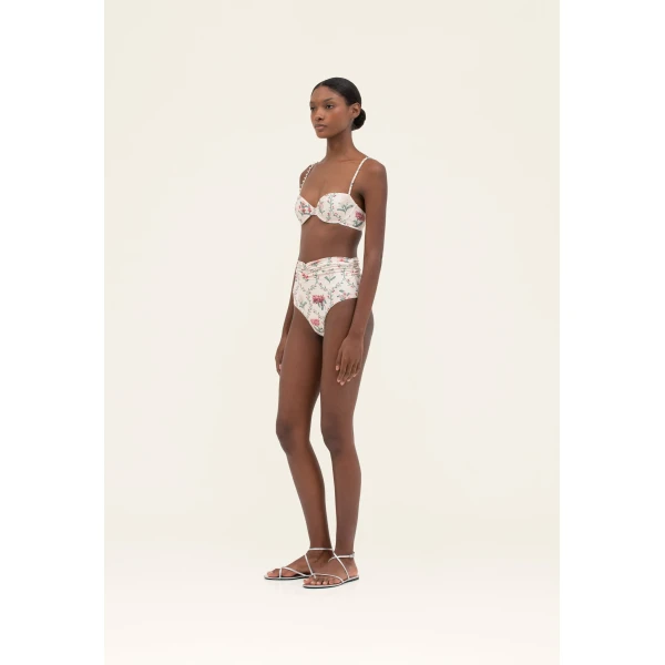 Agua by Agua Bendita Magdalena Orquidea Bikini Top - Agua By Agua Bendita Beachwear - Artisanal Colombian Resort Wear at Luxury Shoes 