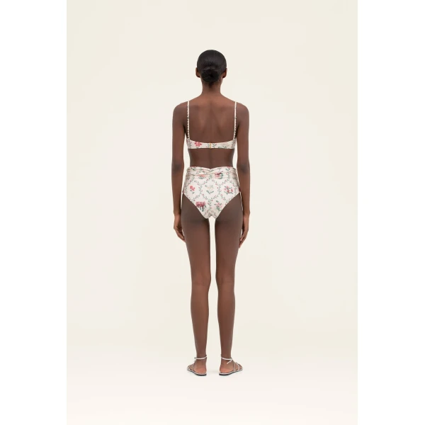 Agua by Agua Bendita Magdalena Orquidea Bikini Top - Agua By Agua Bendita Beachwear - Artisanal Colombian Resort Wear at Luxury Shoes 