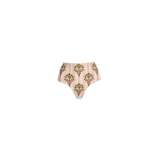 Agua by Agua Bendita Magenta Moriche Bikini Bottom - Agua By Agua Bendita Beachwear - Artisanal Colombian Resort Wear at Luxury Shoes 