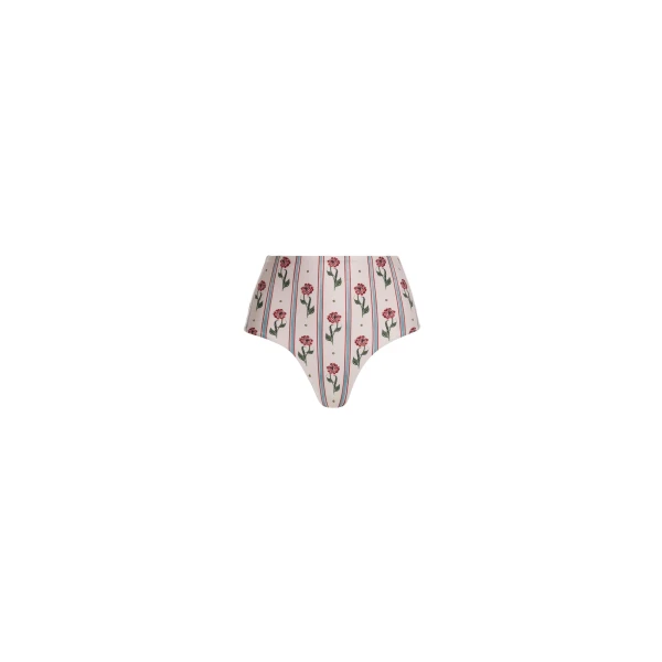 Agua by Agua Bendita Magenta Quebrada Bikini Bottom - Agua By Agua Bendita Beachwear - Artisanal Colombian Resort Wear at Luxury Shoes 