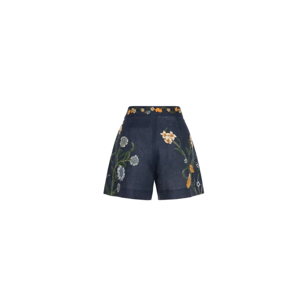 Agua by Agua Bendita Maratea Laguna Shorts - Agua By Agua Bendita Shorts - Artisanal Colombian Resort Wear at Luxury Shoes 