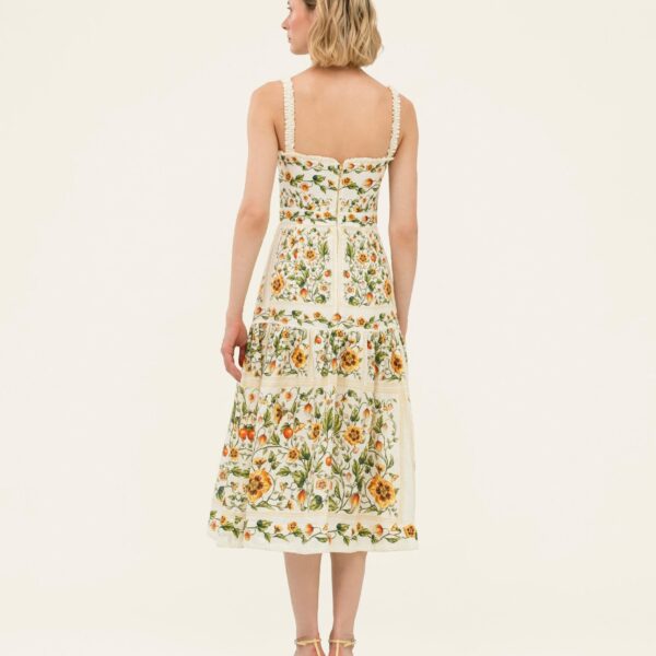 Agua By Agua Bendita Níspero Uchuva Midi Dress, view 5