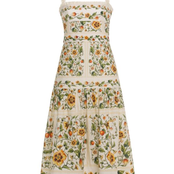 Agua By Agua Bendita Níspero Uchuva Midi Dress