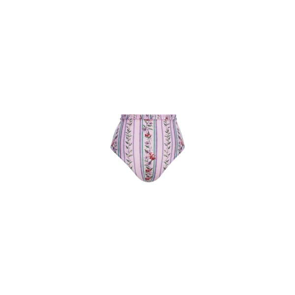 Agua by Agua Bendita Nopal Honeysuckle Bikini Bottom - Agua By Agua Bendita Beachwear - Artisanal Colombian Resort Wear at Luxury Shoes 