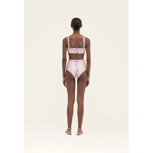 Agua by Agua Bendita Olmo Honeysuckle Bikini Top - Agua By Agua Bendita Beachwear - Artisanal Colombian Resort Wear at Luxury Shoes 