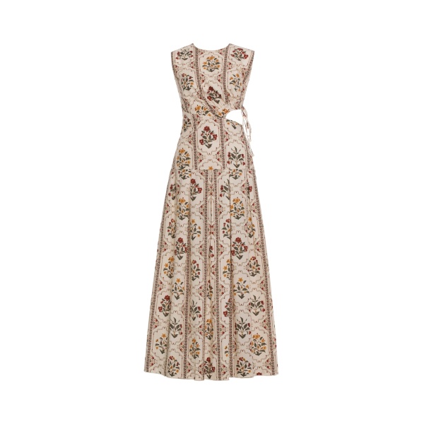 Agua by Agua Bendita Otoño Andes Midi Dress - Agua By Agua Bendita Dresses - Artisanal Colombian Resort Wear at Luxury Shoes 
